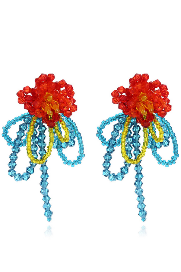 Rachel Crystal Earrings