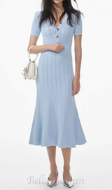 DOLORES POINTELLE MIDI DRESS