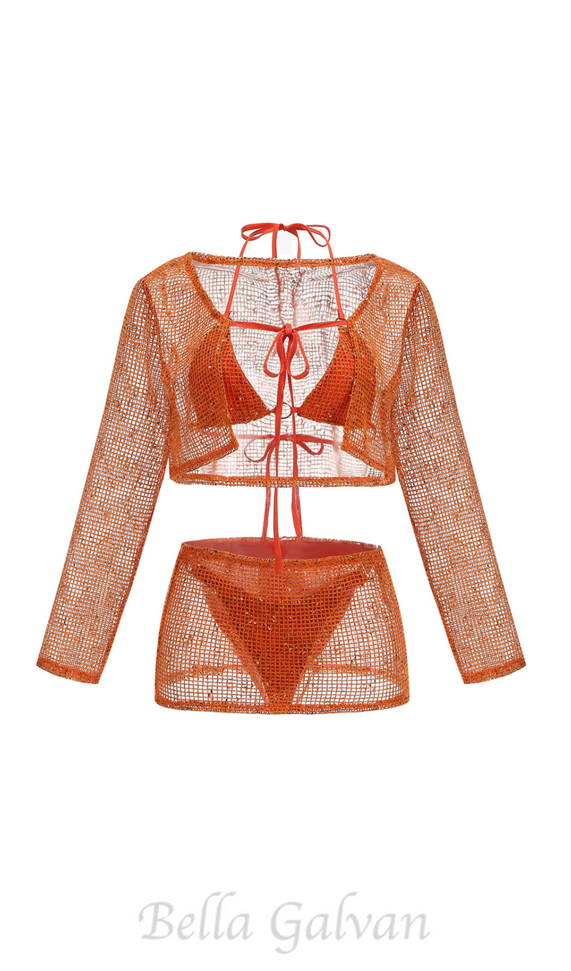 CITRUS SWIMWEAR 4 PIECE SET