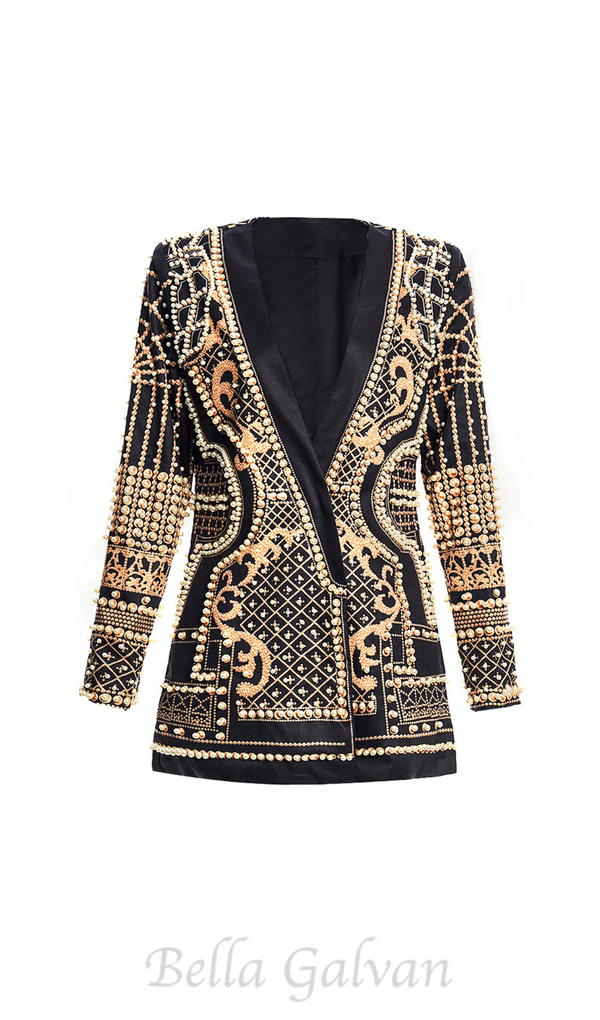 Bonnie Pearl Blazer mini Dress