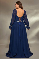 Gabrielle Square Neck Maxi Dress