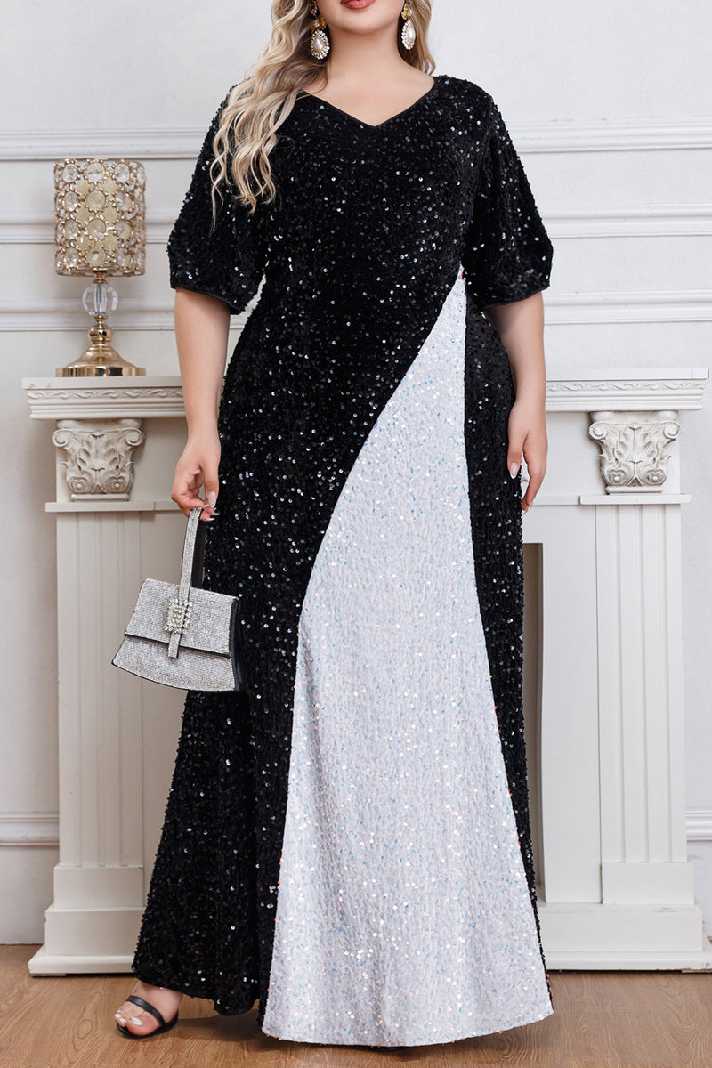 Aviana Sequined Maxi Dress