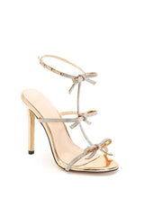 Aliaya Diamante Buckle Stiletto Sandals