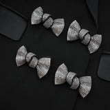 Thala crystal-embellished bow blazer