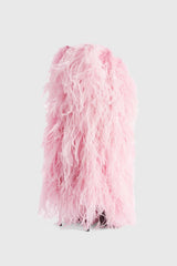 Danica Feather Knee-high Boots - Pink