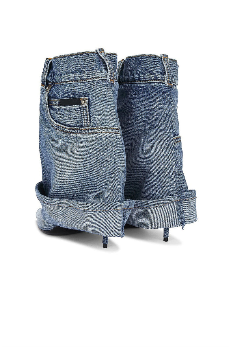 MilIano Denim Trouser Ankle Bootie