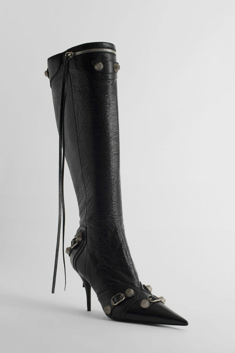 Shilia Zip Knee-high Boots - Black