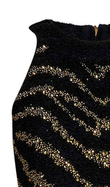 RHINESTONE KNITTED TOP