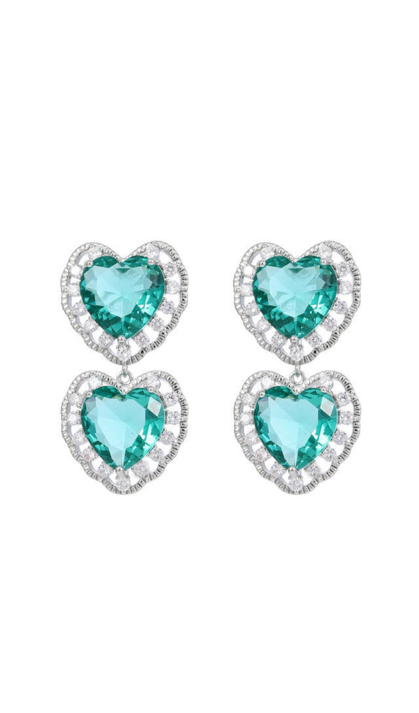 HEART-SHAPED ROMANTIC EARRINGS