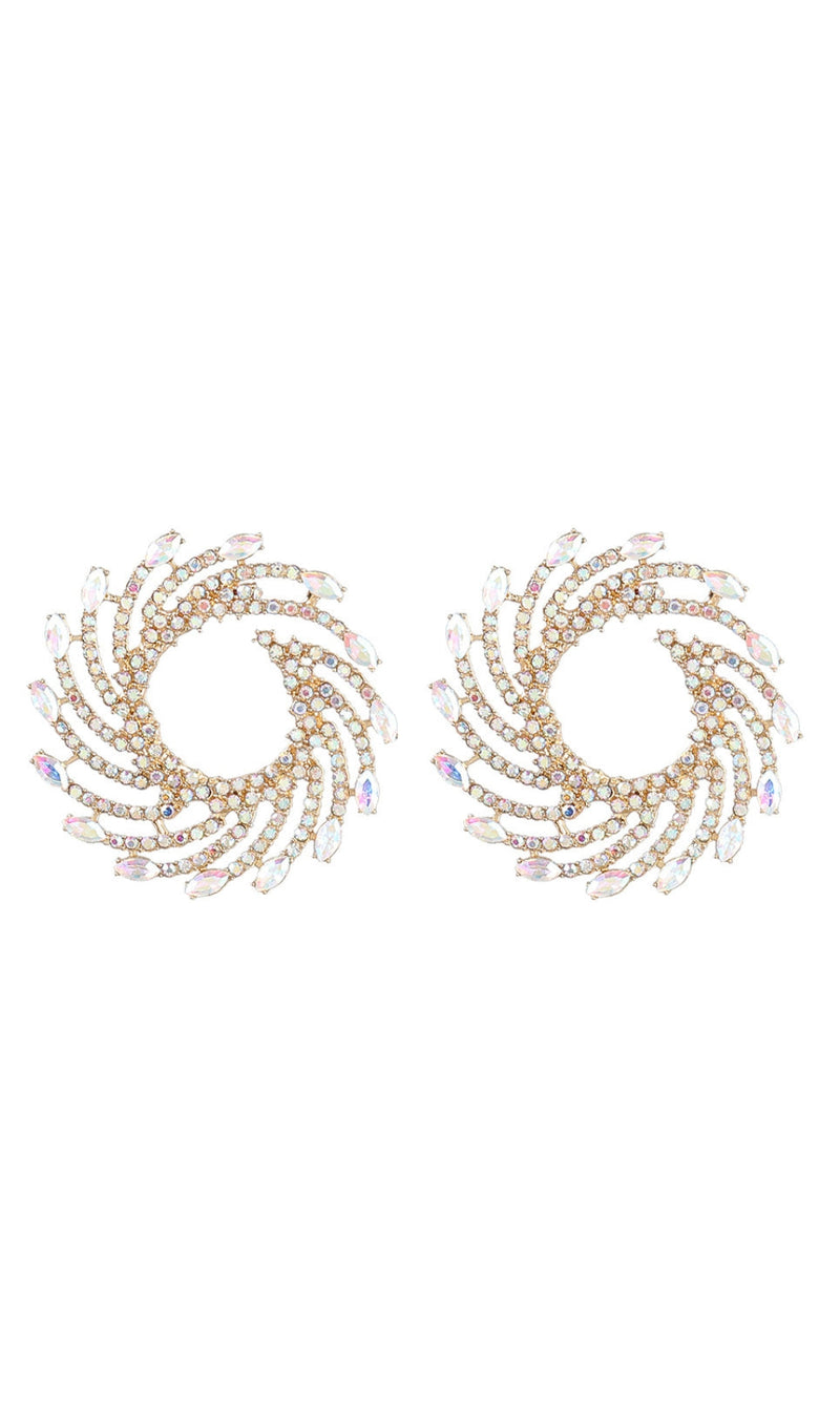 ADELINE SPIRAL EARRINGS IN GOLD