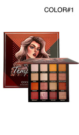 16-COLOR PEARL MATTE MULTICOLOR EYESHADOW