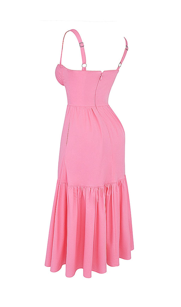 FRENCH PINK MIDI SUNDRESS styleofcb 