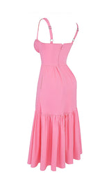 FRENCH PINK MIDI SUNDRESS styleofcb 