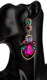 ISADOR GEM DROP EARRINGS IN COLORFUL