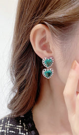 HEART-SHAPED ROMANTIC EARRINGS