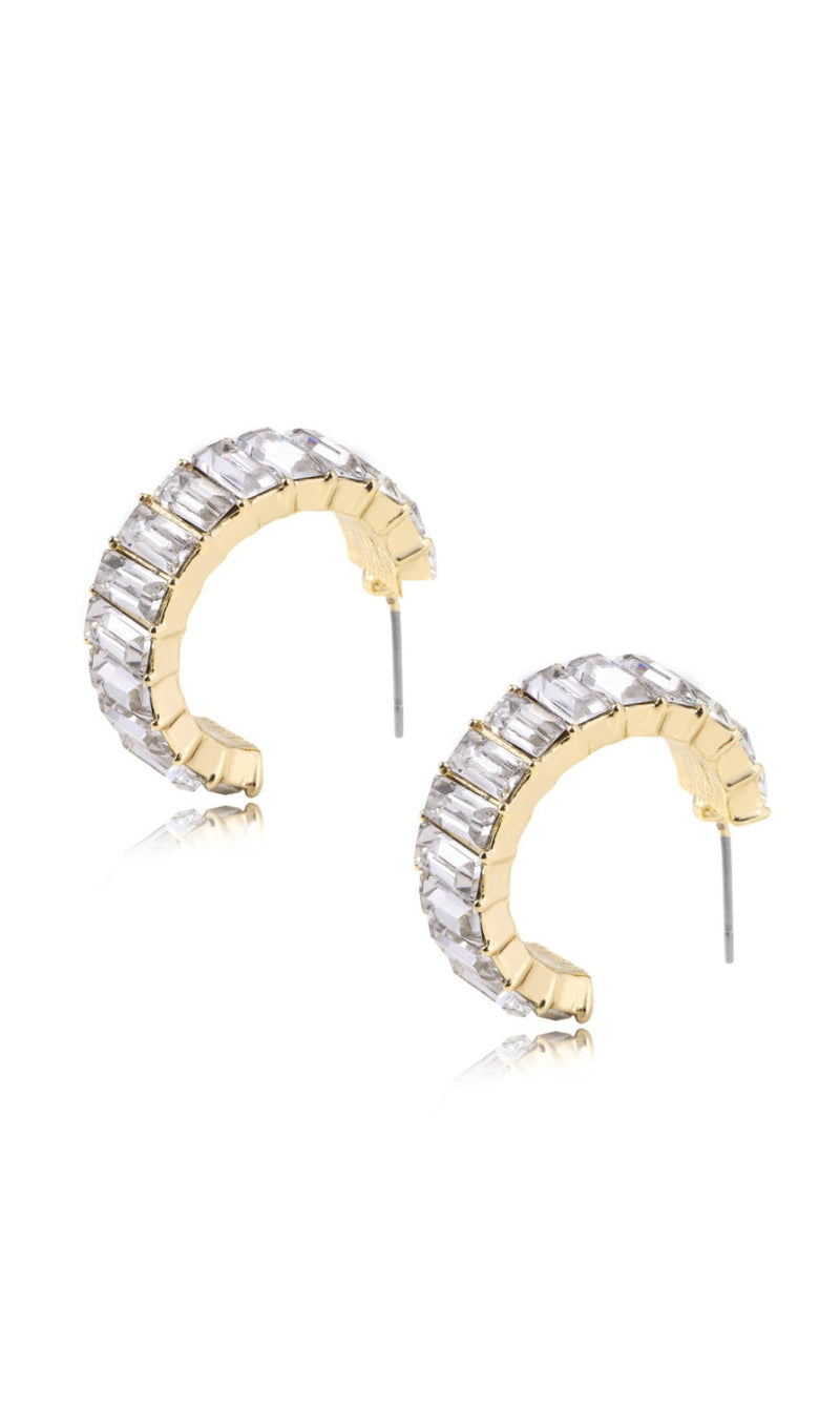 OTTILIE RING CRYSTAL EARRINGS