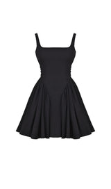 BLACK BOW MINI DRESS styleofcb 