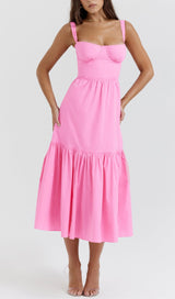 FRENCH PINK MIDI SUNDRESS styleofcb 