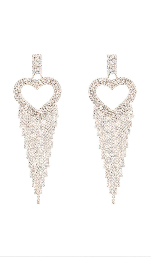 RORY HEART TASSEL EARRINGS