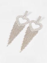 RORY HEART TASSEL EARRINGS