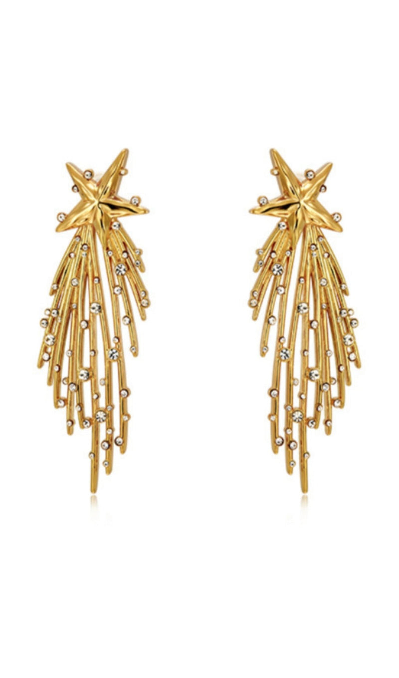 GOLD STARLIGHT EARRINGS