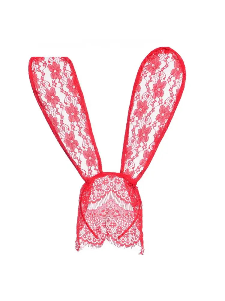 HOLLOW LACE BUNNY EAR