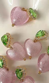 CRYSTAL HEART SHAPED EARRINGS Earrings styleofcb 