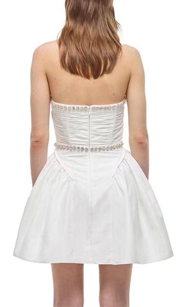 DIAMOND CHAIN DRESS IN WHITE Dresses styleofcb 