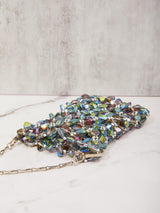 ERICA MULTI CRYSTAL CUTOUT BAG