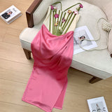 FLOWER VINE CORSET MIDI DRESS IN PINK DRESS STYLE OF CB