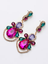 ISADOR GEM DROP EARRINGS IN COLORFUL