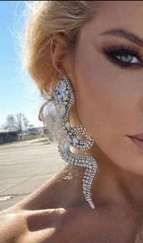 SONIA DIAMANTE SNAKE EARRINGS