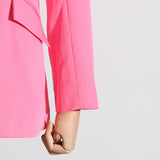 CUTOUT BLAZER SUIT IN PINK