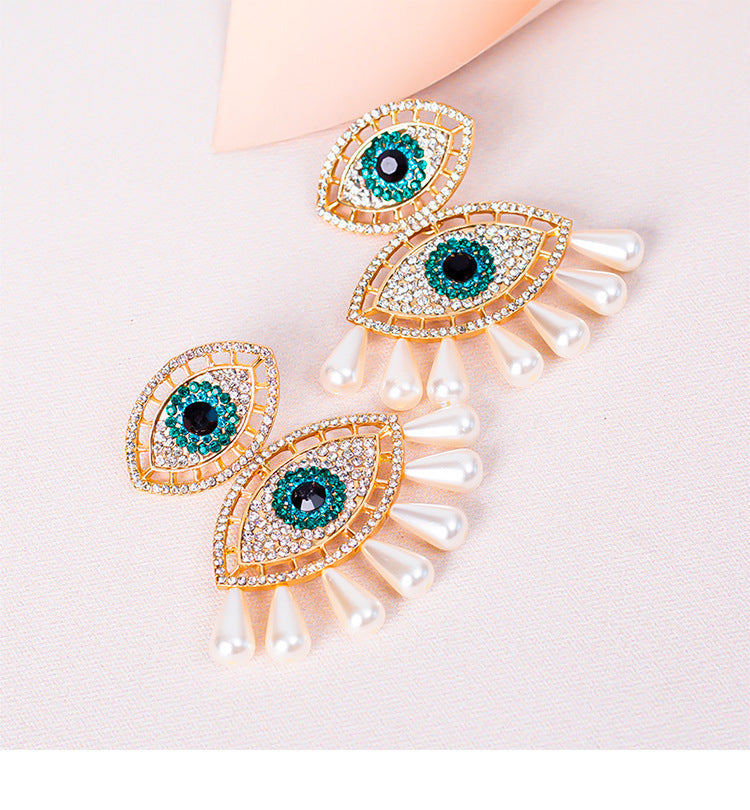 EYE PEARLS EARRINGS