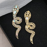 SONIA DIAMANTE SNAKE EARRINGS