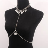 PEARL DIDAMOND BODY CHAIN