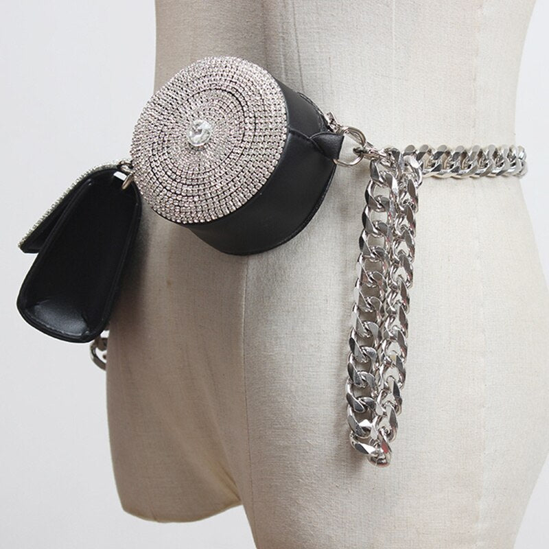 CRYSTAL BELT BAG