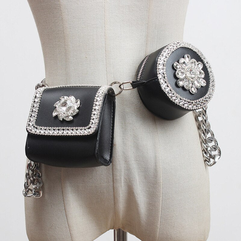 CRYSTAL BELT BAG