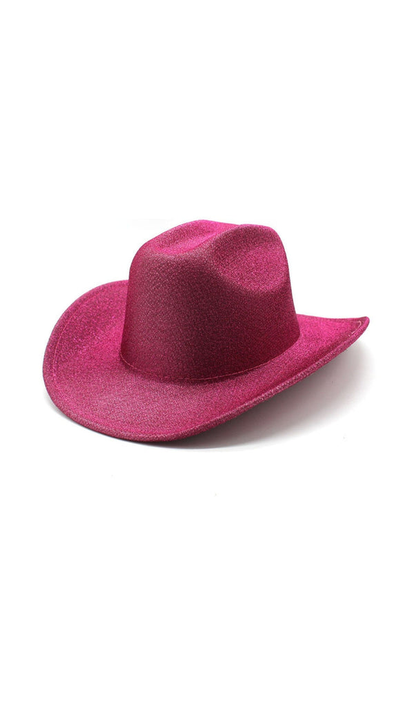 SPARKLE HAT IN HOT PINK